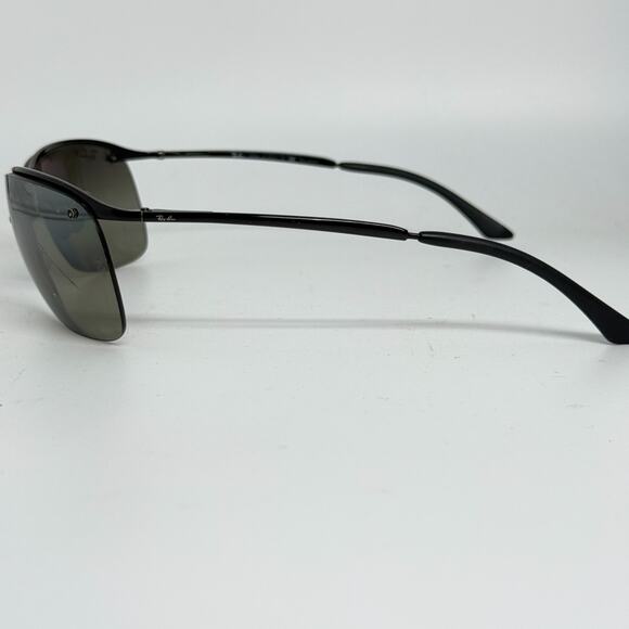 Ray-Ban RB3544 Sunglasses 002/5J Gloss Black 64-15-125 3P H20128 - Picture 2 of 7